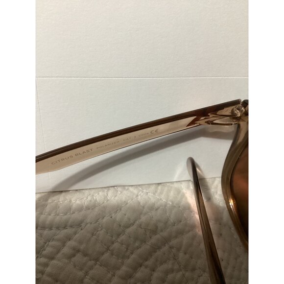 Blenders Citrus Blast Polarized Sunglasses Brown Frame With Rose Lenses*EUC - Picture 8 of 13